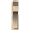 Ekena Millwork Westlake Slat Rough Sawn Outlooker, Douglas Fir, 6"W x 24"D x 24"H OUT06X24X24WTL06RDF - alternate 3